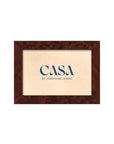 Brown Wooden Photo Frame 6x4"