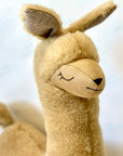 Soft Toy-Pillow Alpaca - Rusty Brown