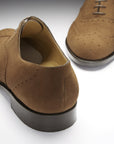 Brown Suede Brogues, Welted Leather Sole