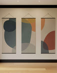 Soft Abstract Shapes Tapestry
