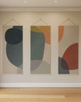 Soft Abstract Shapes Tapestry