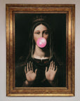 Bubble Gum Renaissance Framed Print