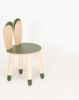 Bunny Shaped Wooden Chair for Children