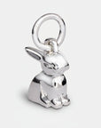 Bunny Rabbit Silver Charm
