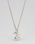Bunny Rabbit Silver Charm