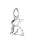 Bunny Rabbit Silver Charm