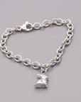 Bunny Rabbit Silver Charm