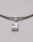 Bunny Rabbit Silver Charm