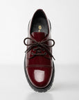 Burgundy Widgets - Patent Leather