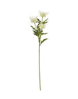 Cream Sea Holly Faux Flower Stem