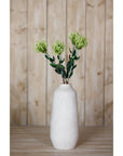 Green Pincushion Protea Faux Flower Stem