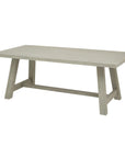 Rectangular Dining Table in Grey Wood Finish