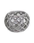Elegant Round Ceramic Hurricane Lantern | Decorative & Durable