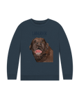 Crumb Catcher in Chief – The Chocolate Labrador Kids' Sweatshirt