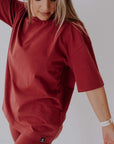 Oversized Cotton T Shirt for Women