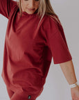 Soft & Comfortable DANNA Oversized T-Shirt – Quality Cotton by Breden at brixbailey.com