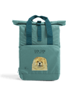 Fawn Chow Chow Chic: Aloof Floof Roll-Top Backpack