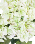 Green Hydrangea Bouquet Lifelike Floral Arrangement for Home Decor