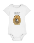 Adorable Red Chow Chow Baby Bodysuit – Perfect for Little Paw-sitives!