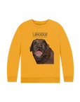 Crumb Catcher in Chief – The Chocolate Labrador Kids' Sweatshirt