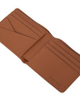 Men's Camel Leather Wallet Brix and Bailey Brand