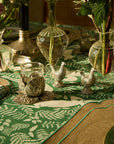 Pewter Cabbage Tea Light Holder- Set of 2