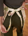 Botanico Floral Apron - Cotton Blend, Perfect for Home Chefs by Hortensias Home at www.brixbailey.com