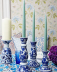 Cara Delft Porcelain Candlestick