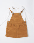 Caramel Corduroy Dress