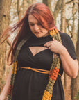Black Breastfeeding Dress | Black Nursing Dress | Cotton Feeding Dress