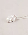 Cat Silver Charm