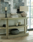 Elegant Amalfi Grey Hurricane Lantern | Large Statement Piece