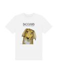 Mischievous Long Haired Hot Dog Kids' T-Shirt – Small Pup, Big Attitude!