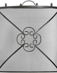 Antique Pewter Mesh Fireguard | Stylish & Protective