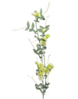 Lifelike artificial sweet pea trail with soft pastel blooms, 113cm tall, for elegant home or wedding decor by sostter at brixbailey.com