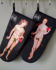 Art Print Oven Glove Adam Design