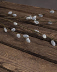 Lifelike grey pussy willow branch, 40.5 tall with realistic catkins, perfect for modern or farmhouse decor by sostter at brixbailey.com
