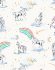 Watercolour Unicorn Wallpaper | Rainbows & Stars