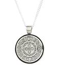 Celtic Mandala Personalised Silver Necklace