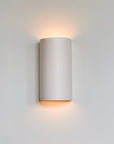 Curve Ceramic Wall Light Off White