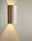 Handmade Ceramic Curve Wall Light Taupe