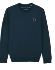 Unisex Sweater with Off Square Round Logo Basic