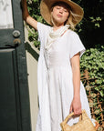 Charlotte Linen Dress - White Linen Dress