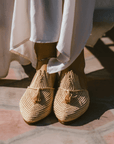 Raffia Slippers Ladame