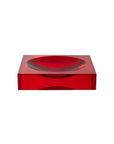 Chelsea Sweet Glass Trinket Tray - Red