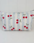 Nappy Wallet - Cherry Stripe