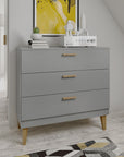 Chest of Drawers Kubi - Grey