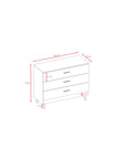 Chest of Drawers Kubi - Grey