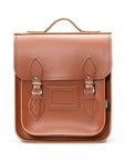 Handmade Leather City Backpack - Chestnut