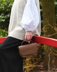 Aura Handmade Leather Bag - Chestnut